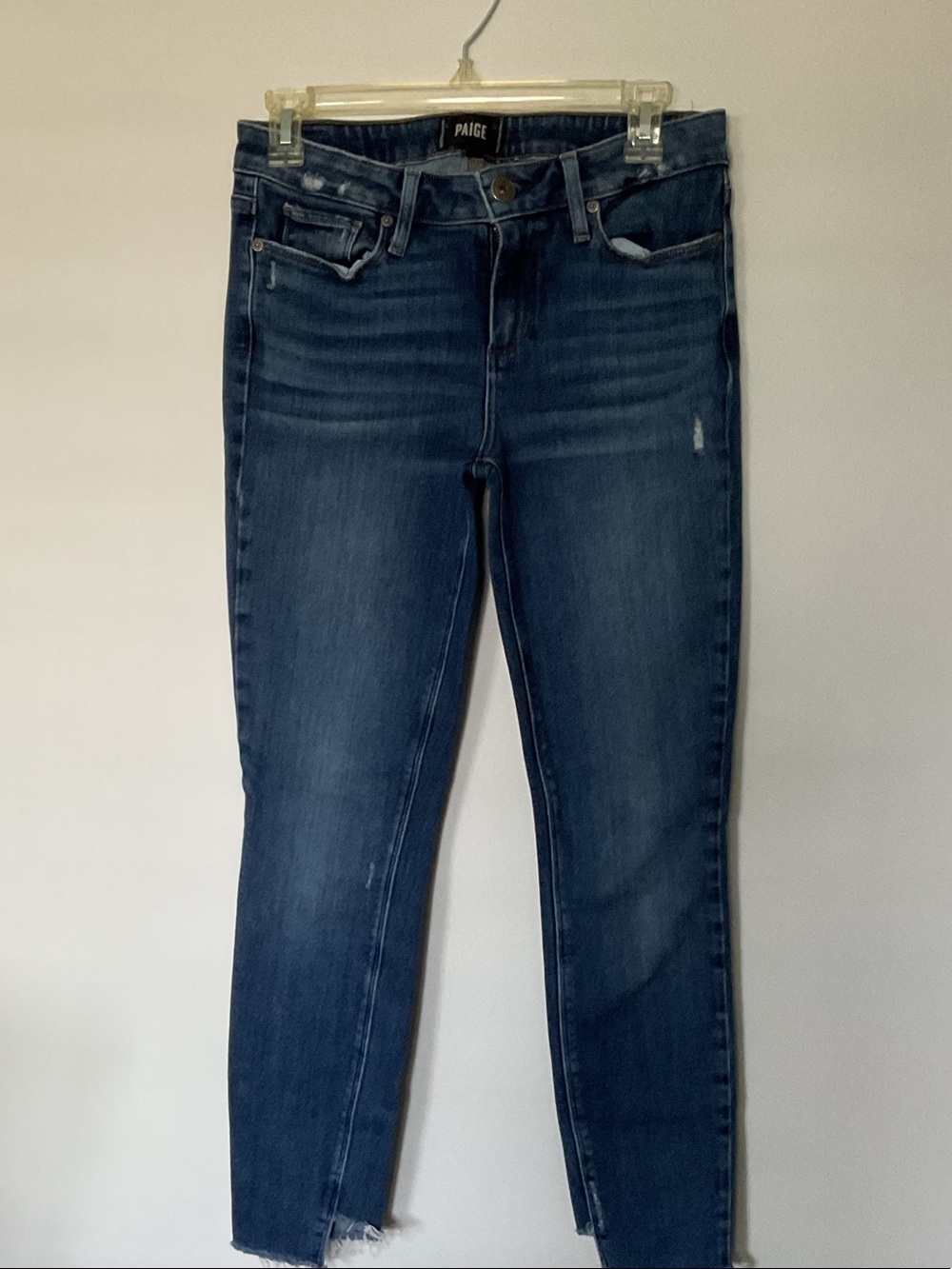 PAIGE Verdugo ANKLE Indigo Blue Skinny Jeans